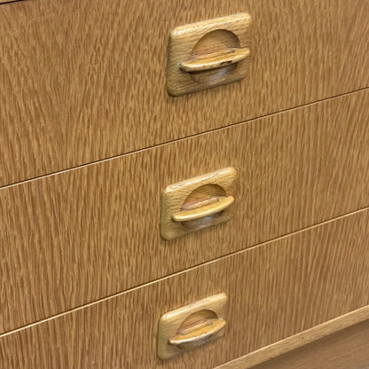 Mid Century Oak Nightstands