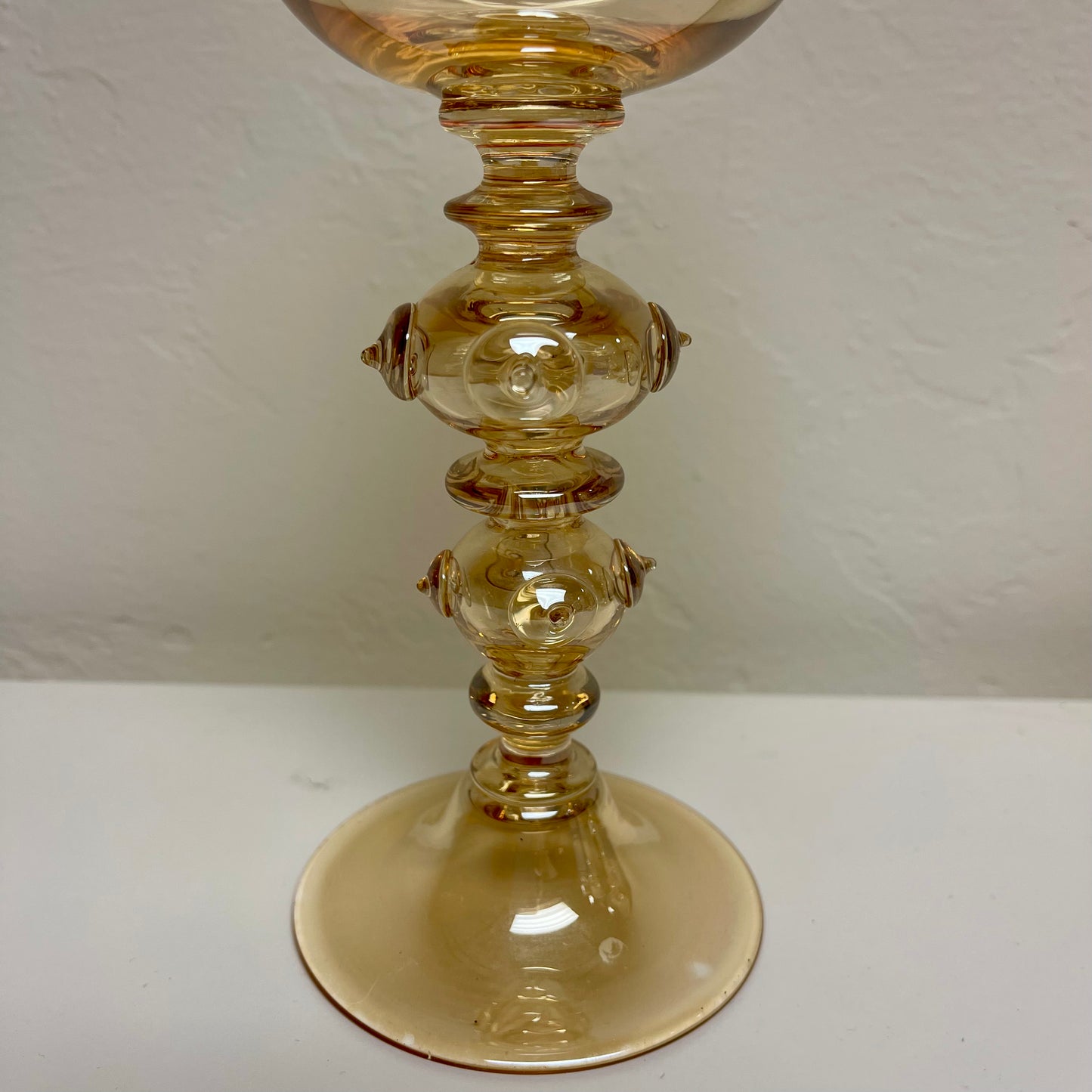 Antique Wine Goblets by Roemer -Germany- set of 10
