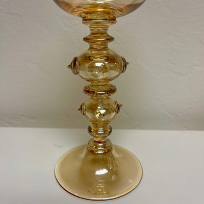 Antique Wine Goblets by Roemer -Germany- set of 10