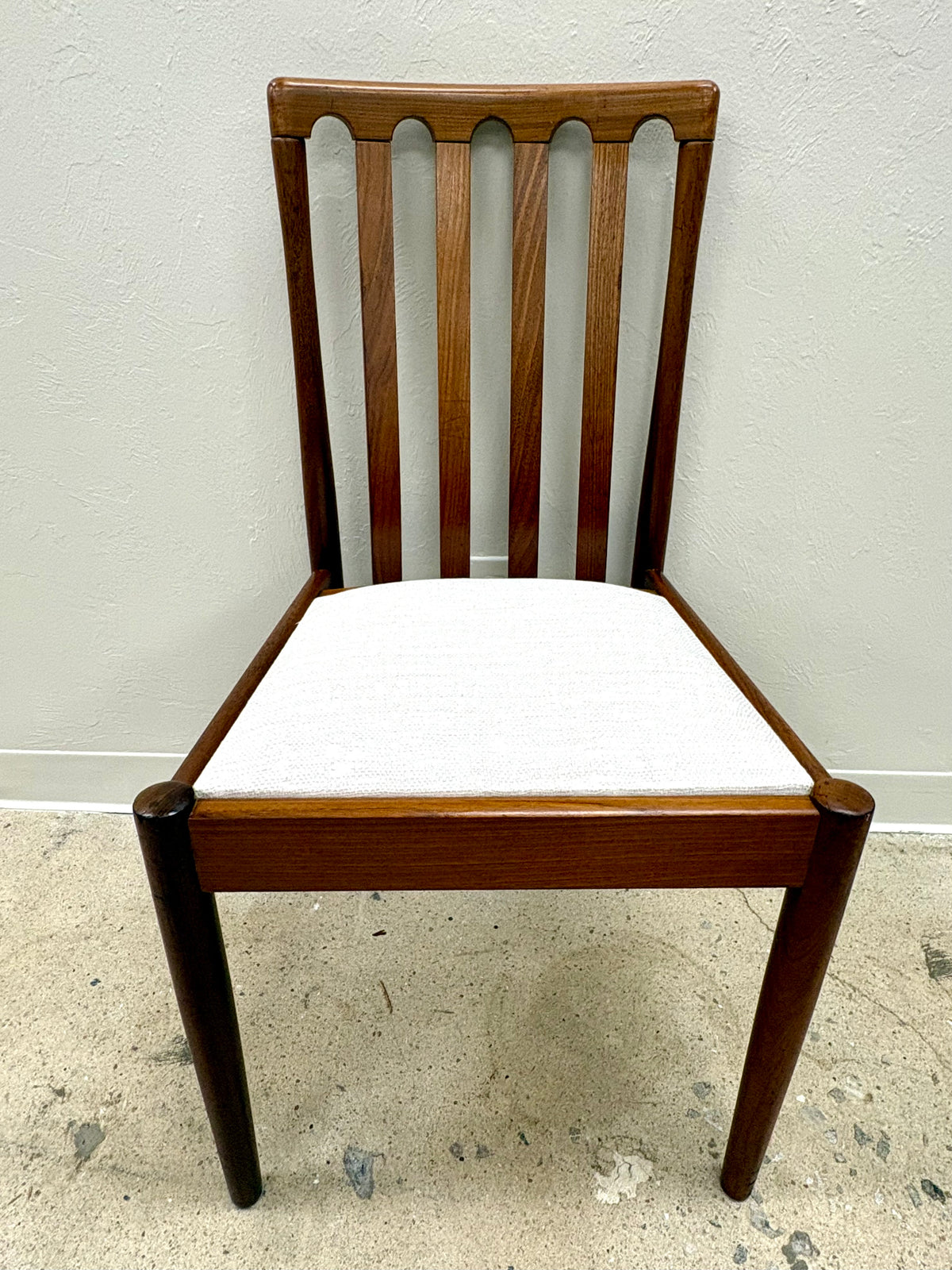 Mid Century Teak Set Of Six Dining Chairs By Meredew - England