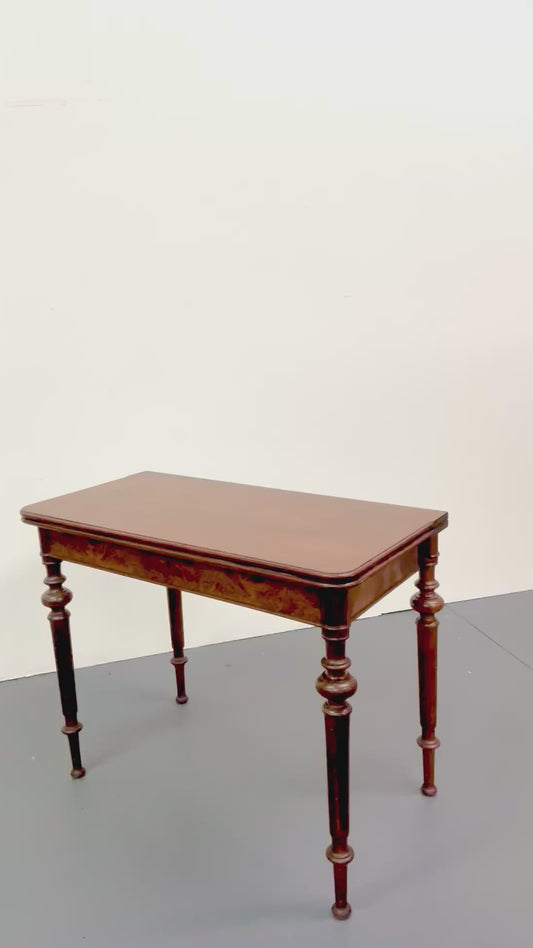 Antique Game Table/Console Table